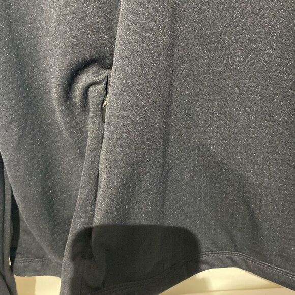 Mondetta Women's Gray Quarter Zip Raglan Long Sleeve Sweatshirt Size XXL - Picture 5 of 12